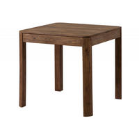 ESSTISCH Sheesham 80x80x76 smoked cherry gebeizt TORONTO #157 - Dunkelbraun, Holzwerkstoff (80/80/76cm) - Massivmoebel24