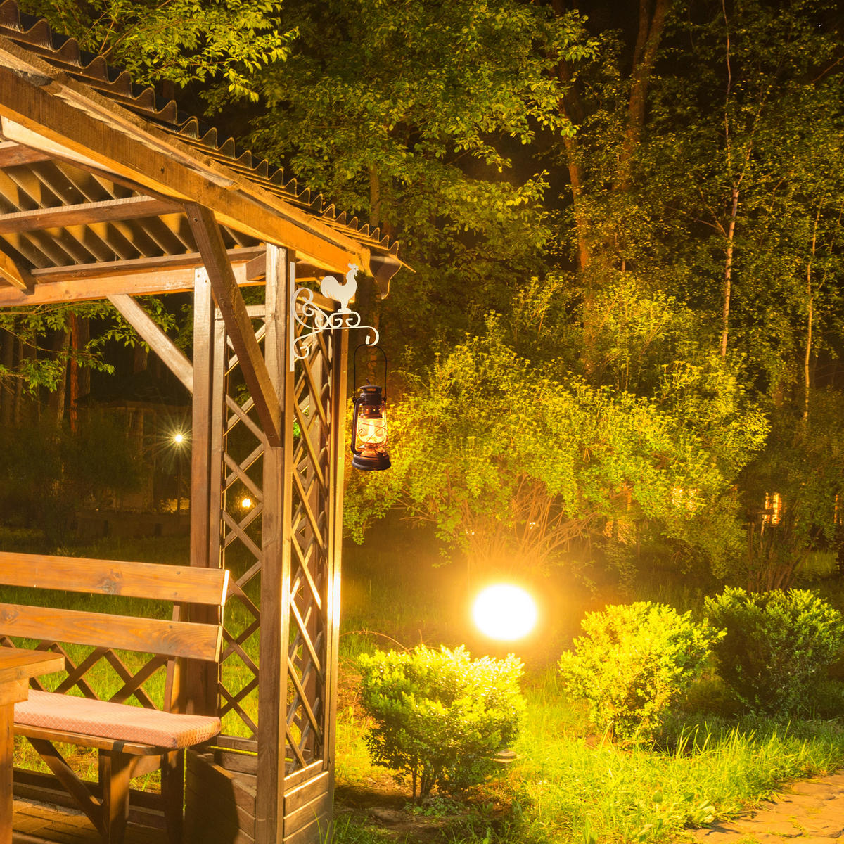 BLUMENAMPELHALTERUNG - Weiß, Metall (25.5/30/2cm) - Relaxdays