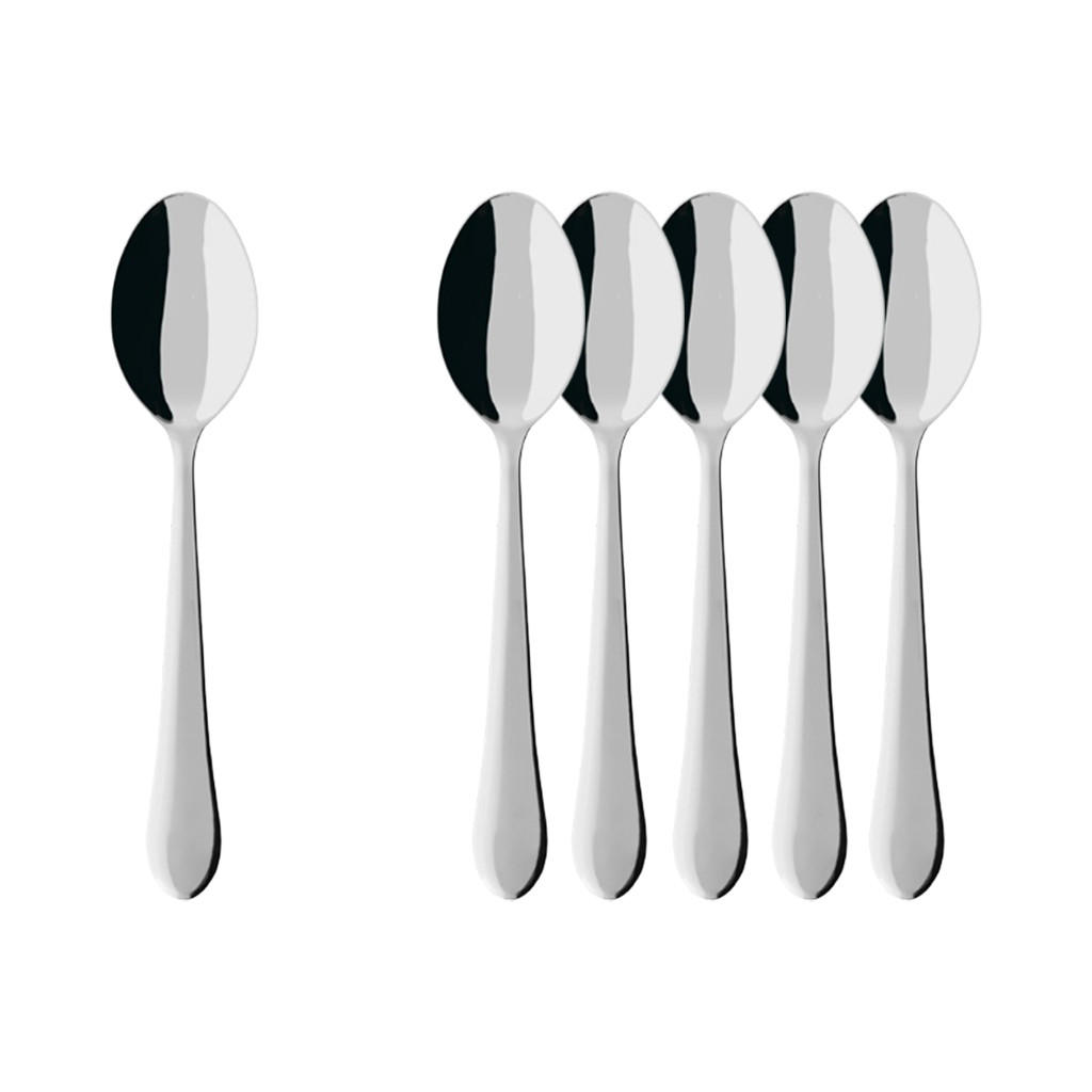 TAFELLÖFFEL Oscar silber 200 mm 6er Set - Silberfarben, Metall - Villeroy & Boch