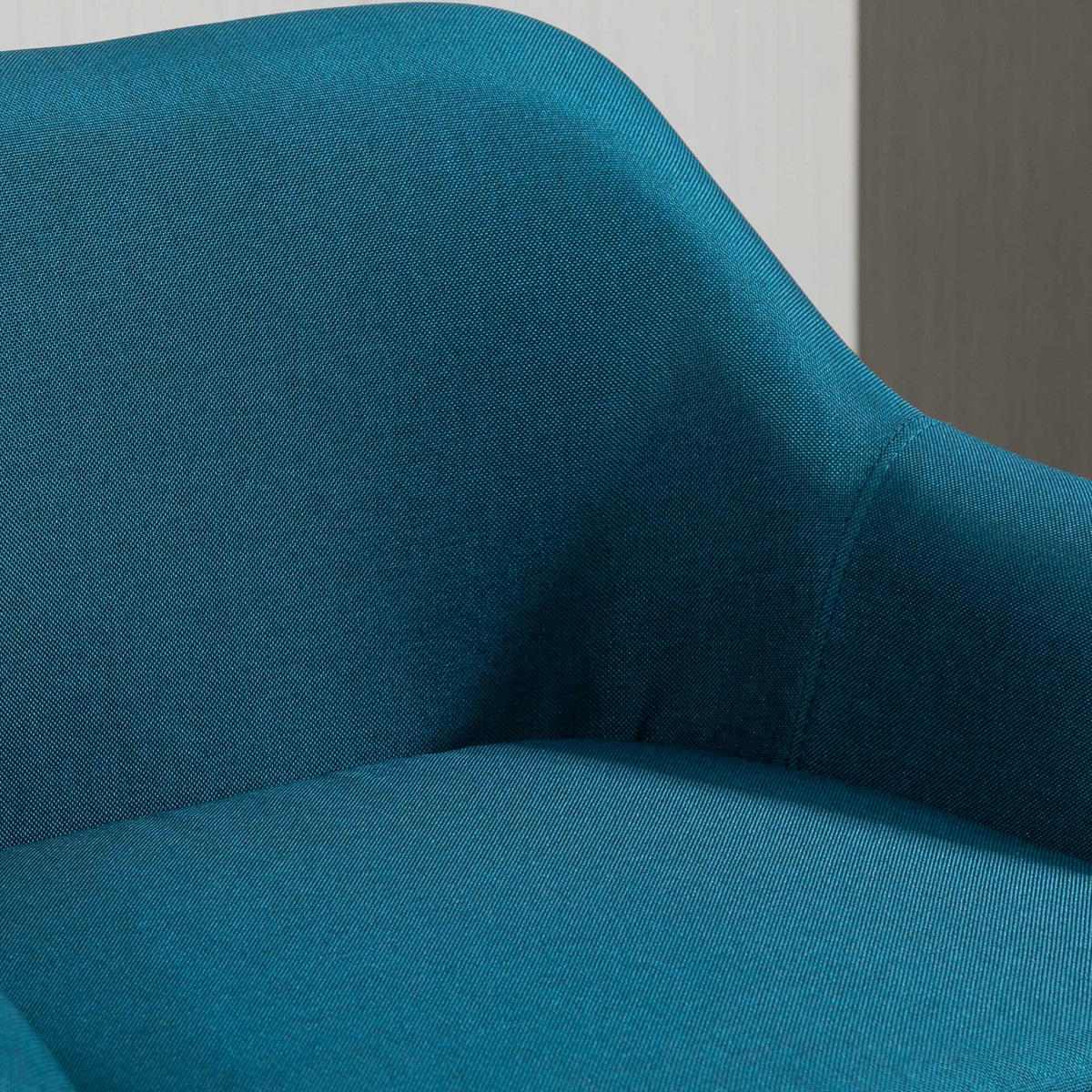 BARHOCKER 2er-Set DE-14702 mit Armlehnen Blau - Blau, Holzwerkstoff (48/100/55cm) - ComfortXL