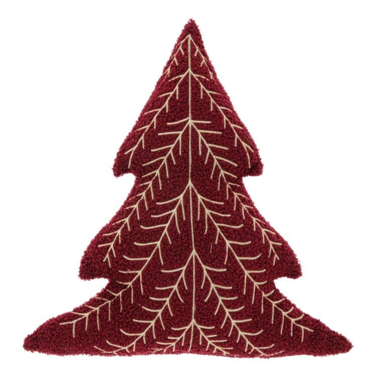 KISSEN Violet - Rot - 40/40/ cm - Rot, Textil (40/40cm) - Unique Living