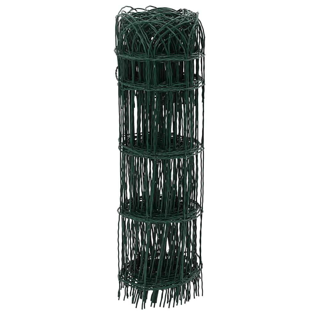 BEETZAUN Pulverbeschichtetes Eisen 25/0,65 M - Grün, Metall (0.1/65cm) - vidaXL