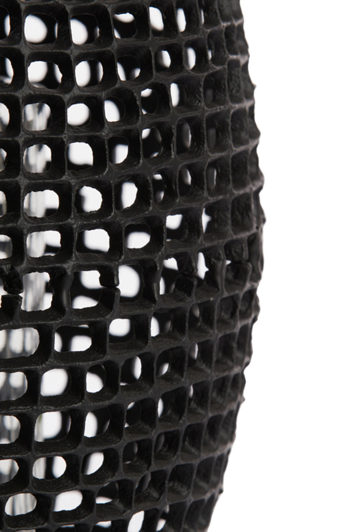WINDLICHT Marcio Schwarz Ø25/39 cm - Schwarz, Metall (25/39/25cm) - Light & Living