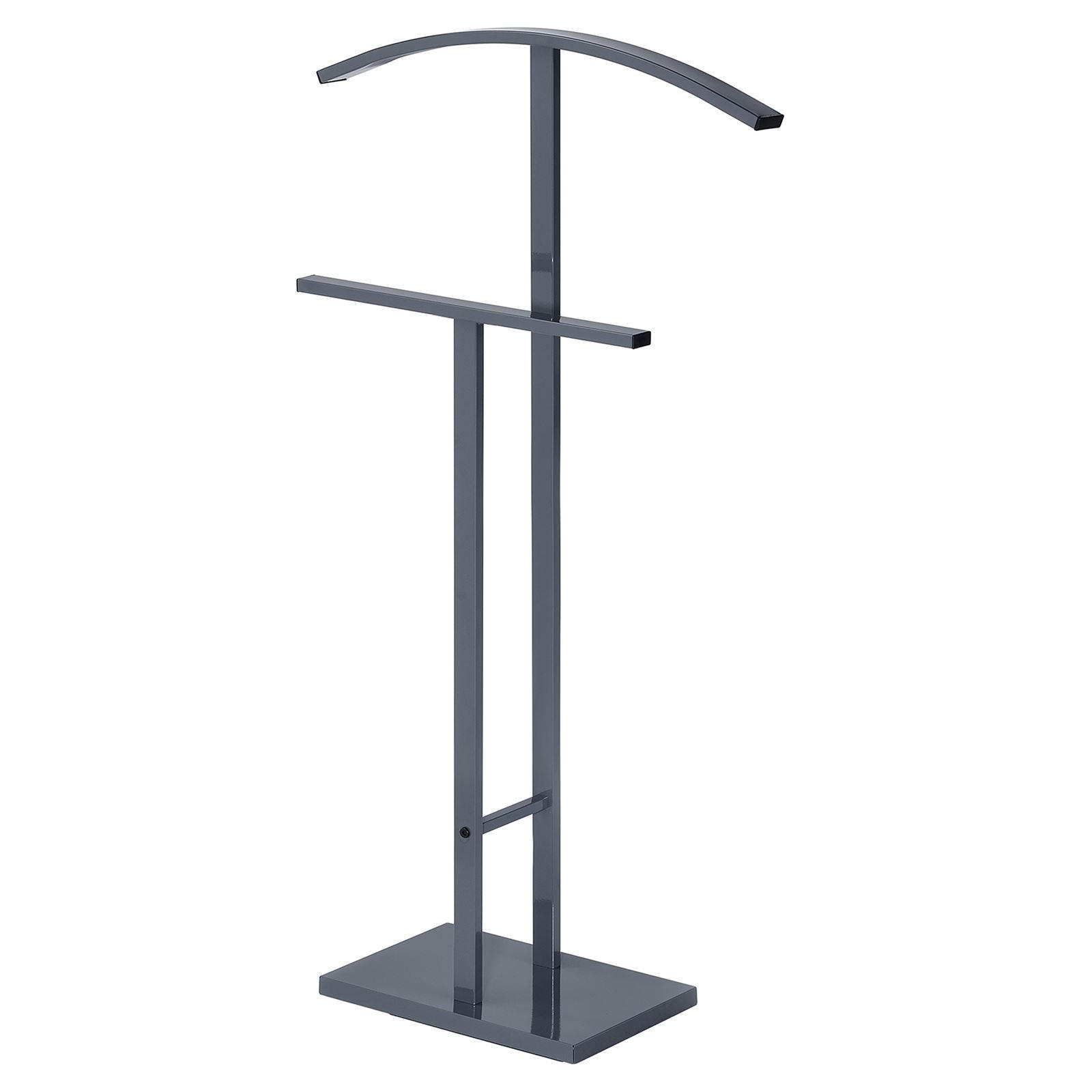 HERRENDIENER SCOTT - Grau, Metall (40/100/20cm) - IDIMEX