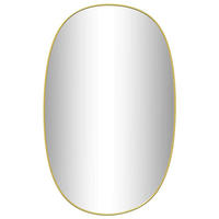 WANDSPIEGEL Golden 80x50 cm - Goldfarben, Glas (50/80/1cm) - furnicato