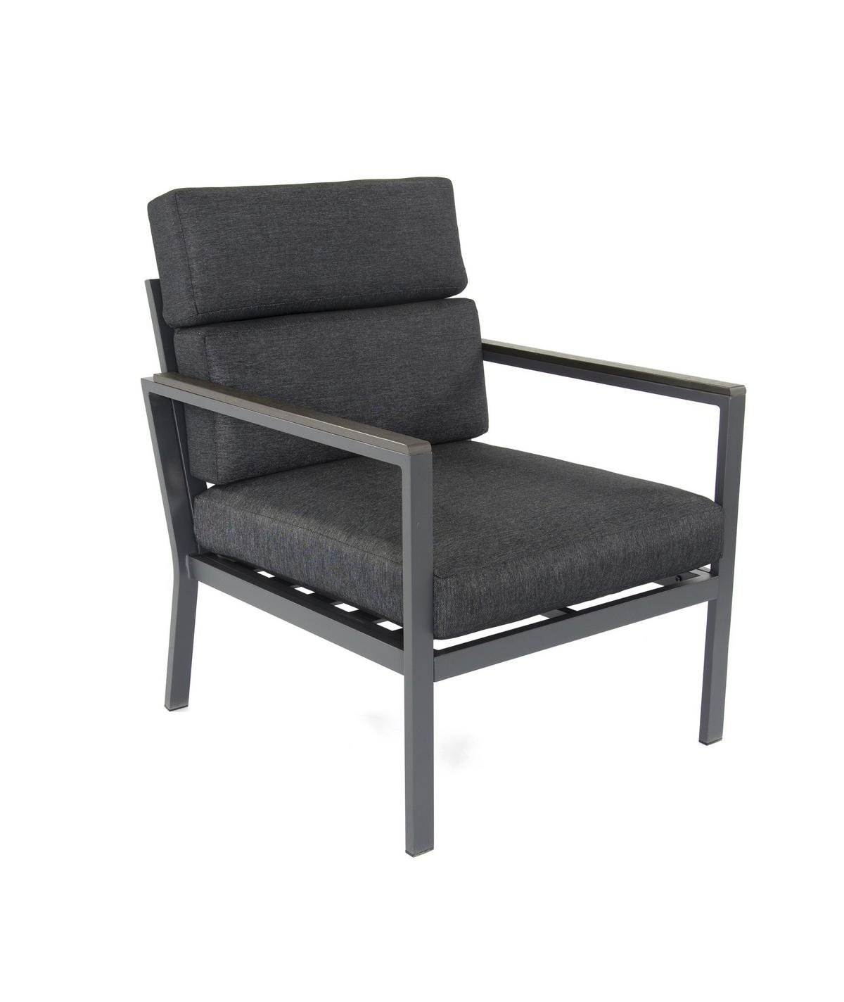 LOUNGE-SET Sorrent Grau 9-Sitzer Aluminium mit Tisch - Grau, Kunststoff - bellavista - Home & Garden