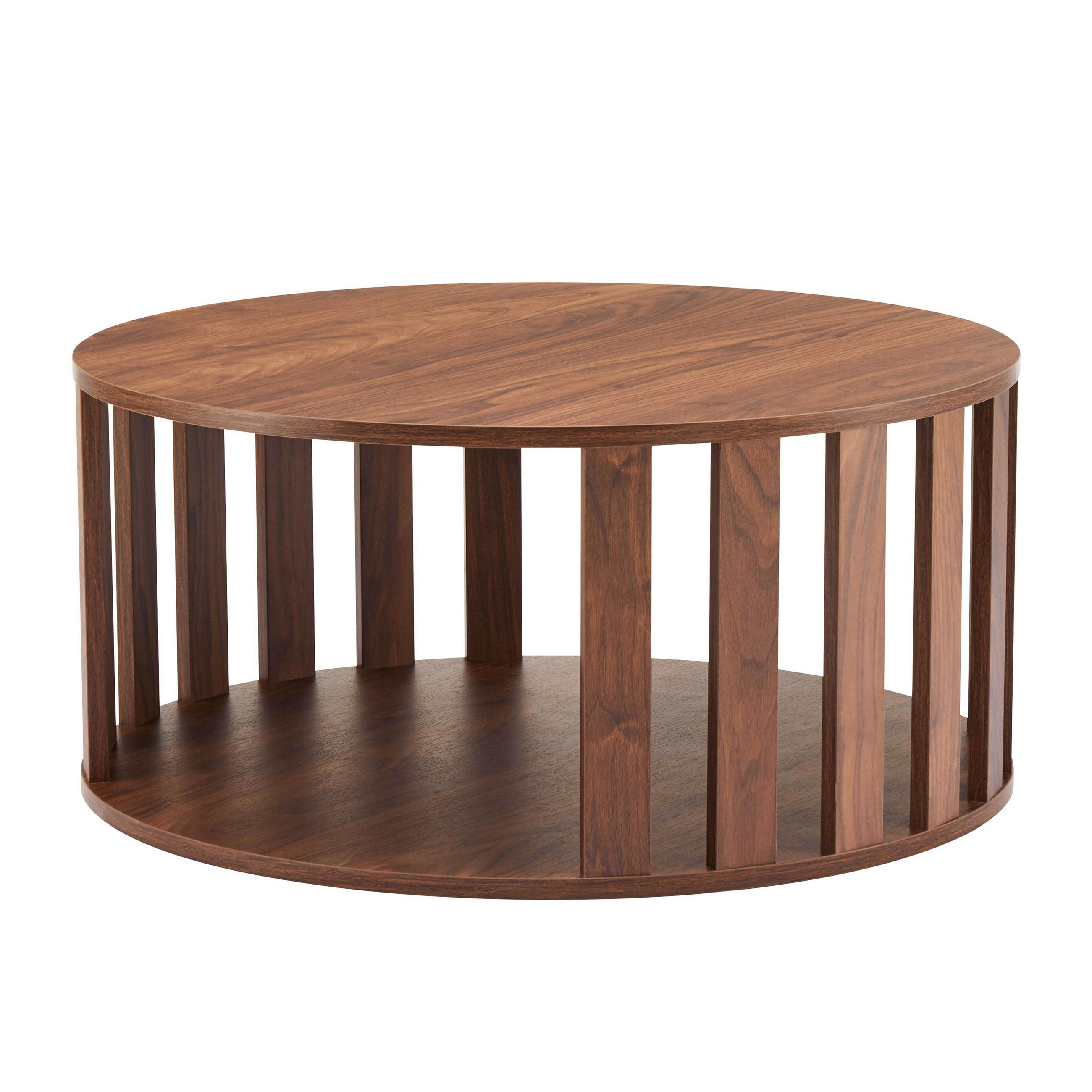 Oviala Couchtisch, Braun 75x35x75 cm