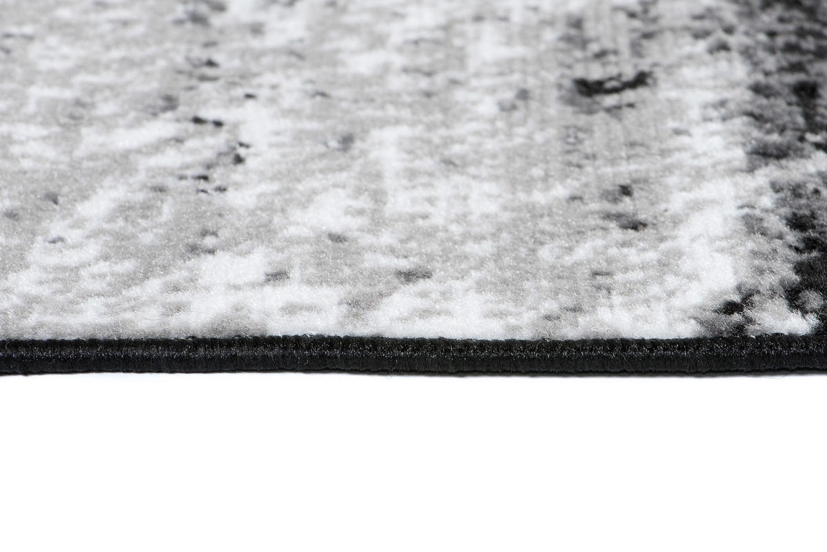 LÄUFER MAYA Schwarz 100/1000 cm - Schwarz, Textil (100/1000cm) - Tapiso