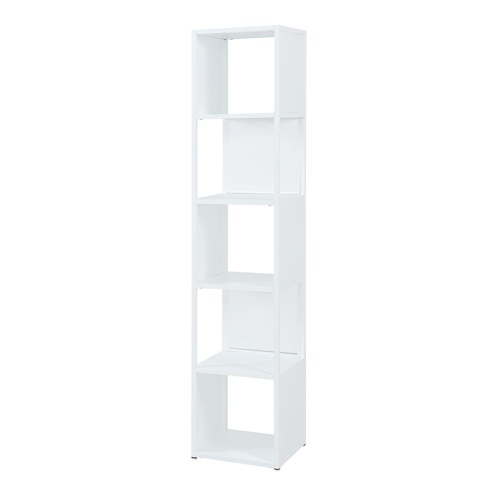 STANDREGAL Finspång - Weiß, Metall (38/185/38cm) - [en.casa]
