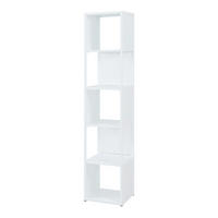 STANDREGAL Finspång - Weiß, Metall (38/185/38cm) - [en.casa]
