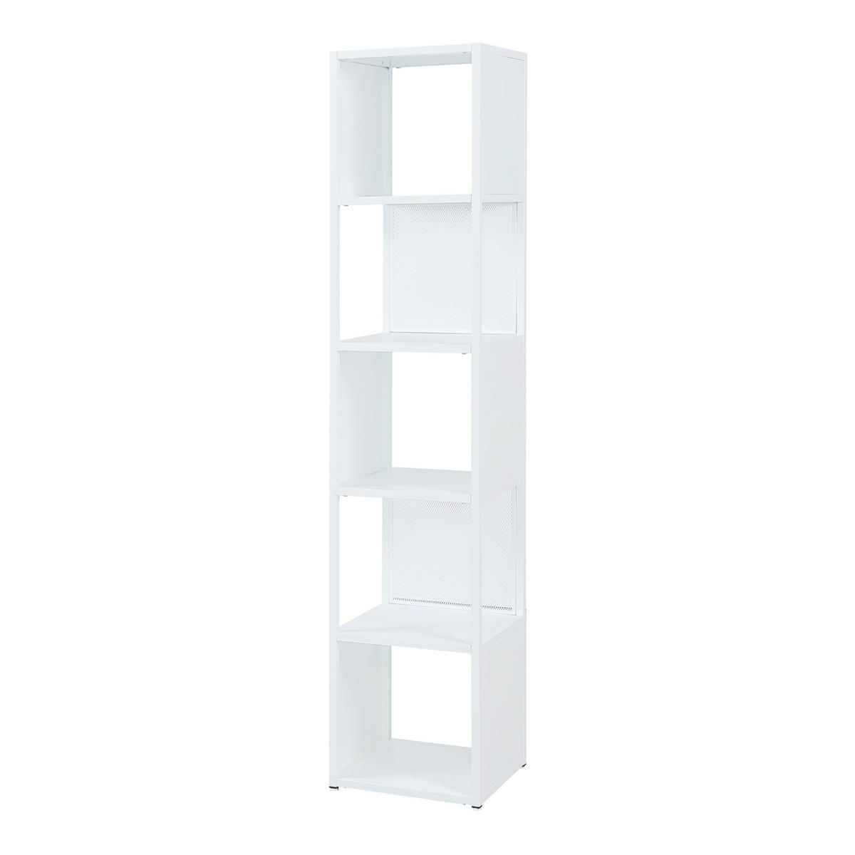 STANDREGAL Finspång - Weiß, Metall (38/185/38cm) - [en.casa]