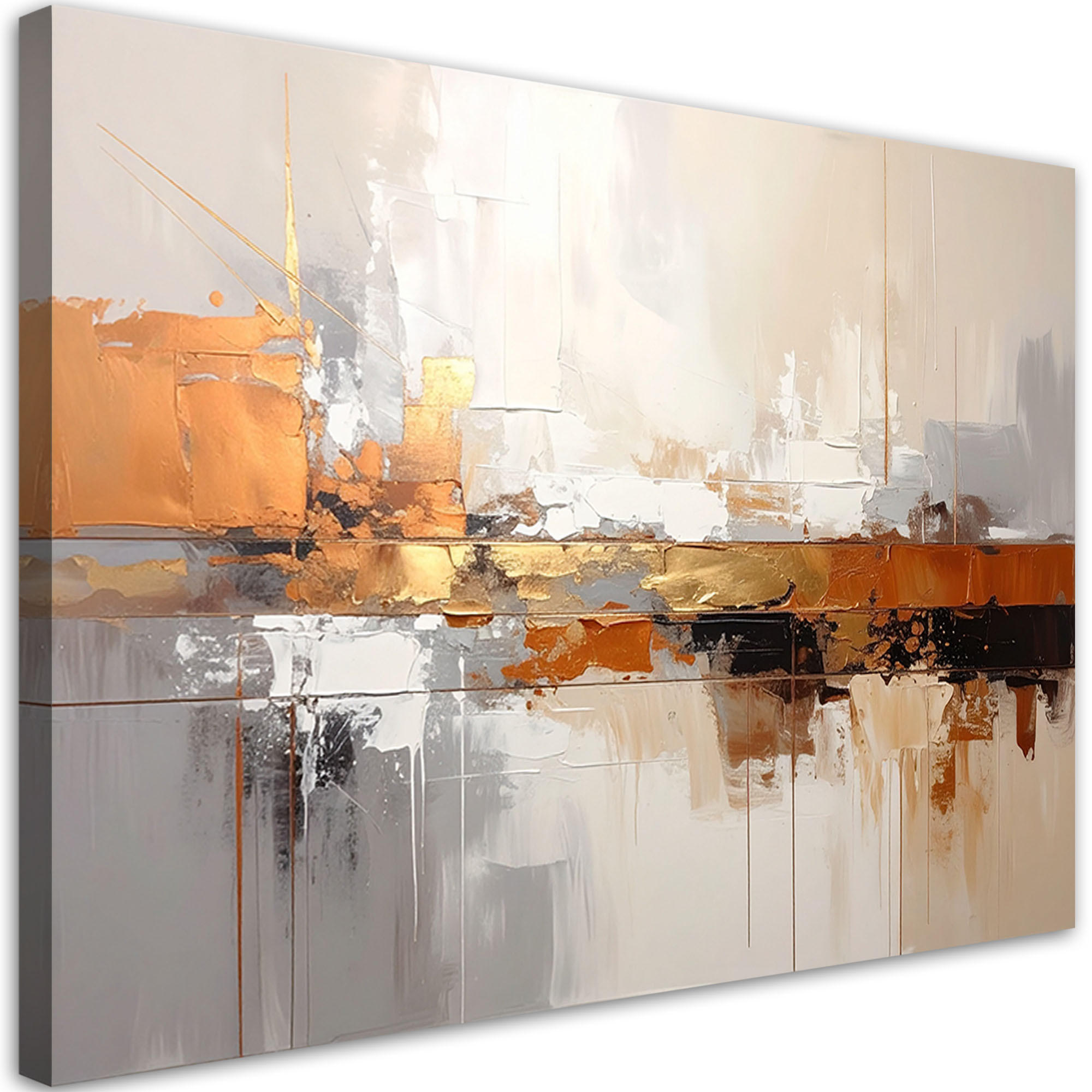 Feeby Wandbild, Beige 120x80 cm