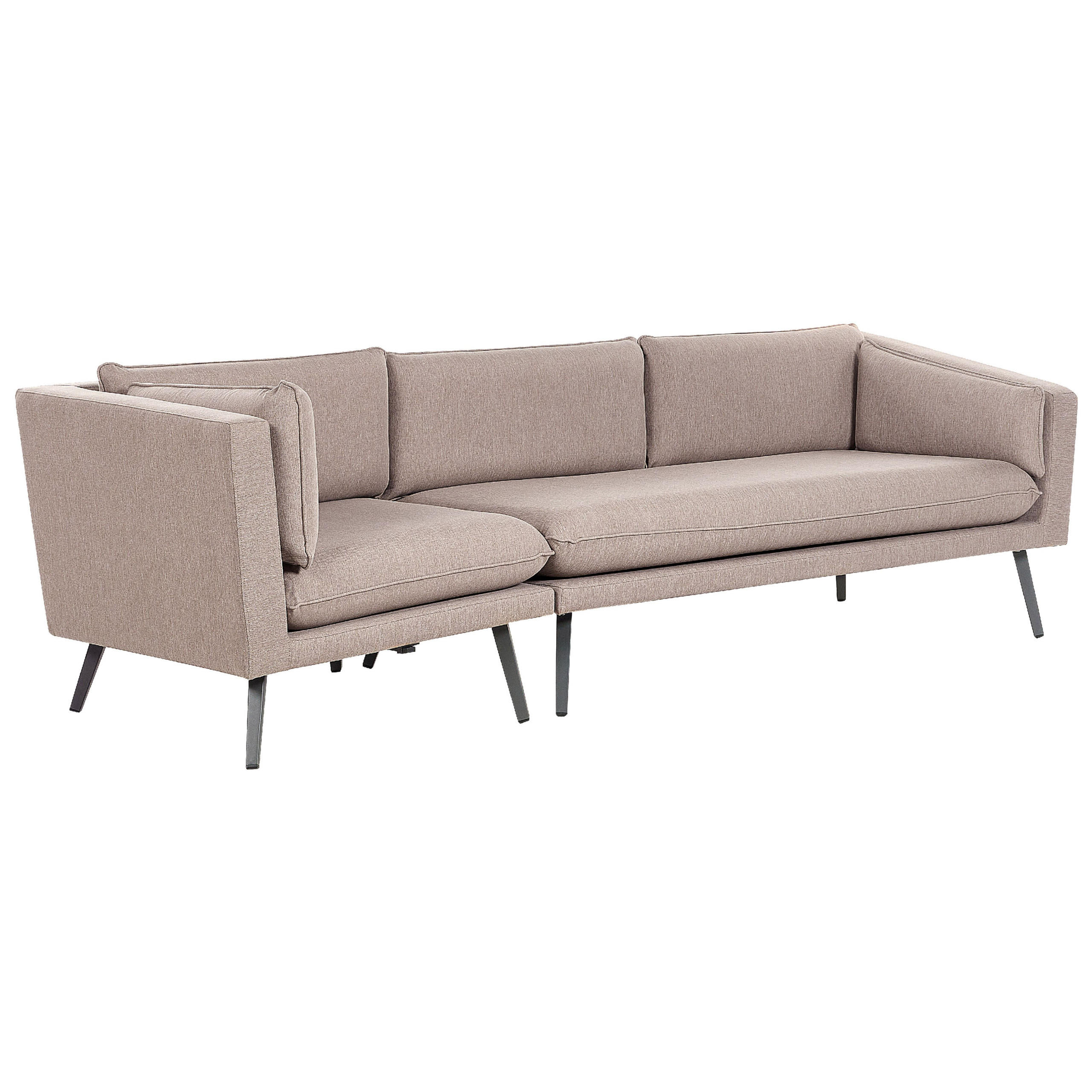 COLTAR DE GRADINA cu 3 locuri partea dreapta bej modular Loretello