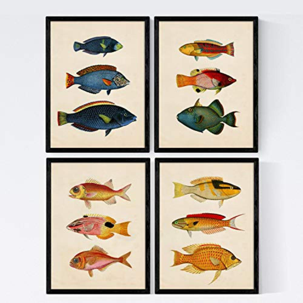 Nacnic Poster Schwarz 29.7x3 cm