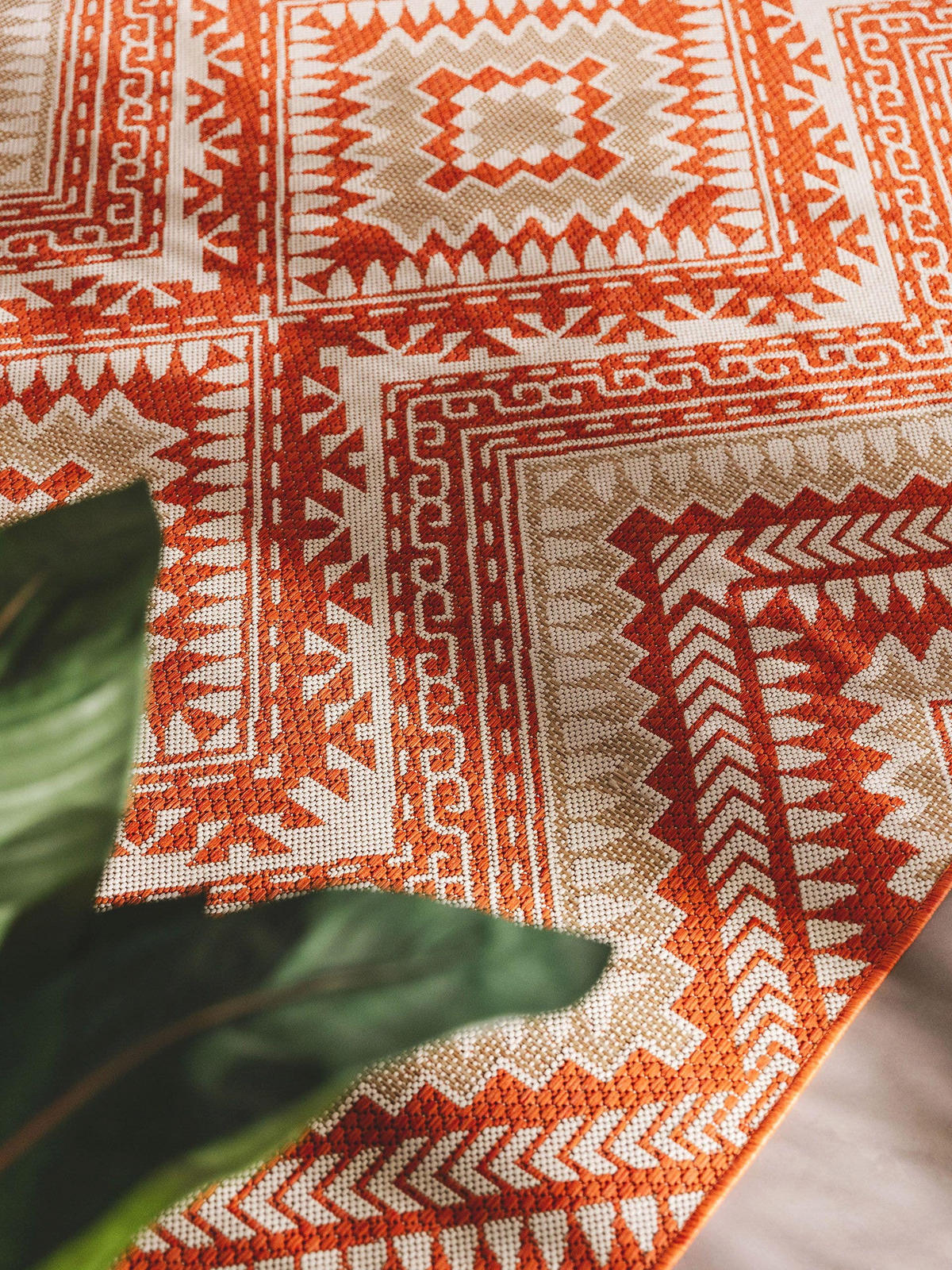 OUTDOORTEPPICH Cleo Orange 300x400 cm - Orange, Textil (300/400cm) - benuta Nest