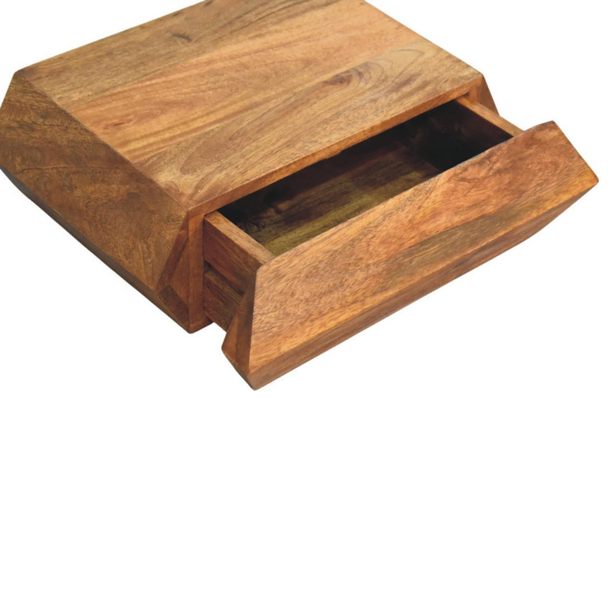 NACHTTISCH mit Golden-Teak-Finish, 1 Schublade, braun - Braun, Holz (45/15/32cm) - Artisan Furniture