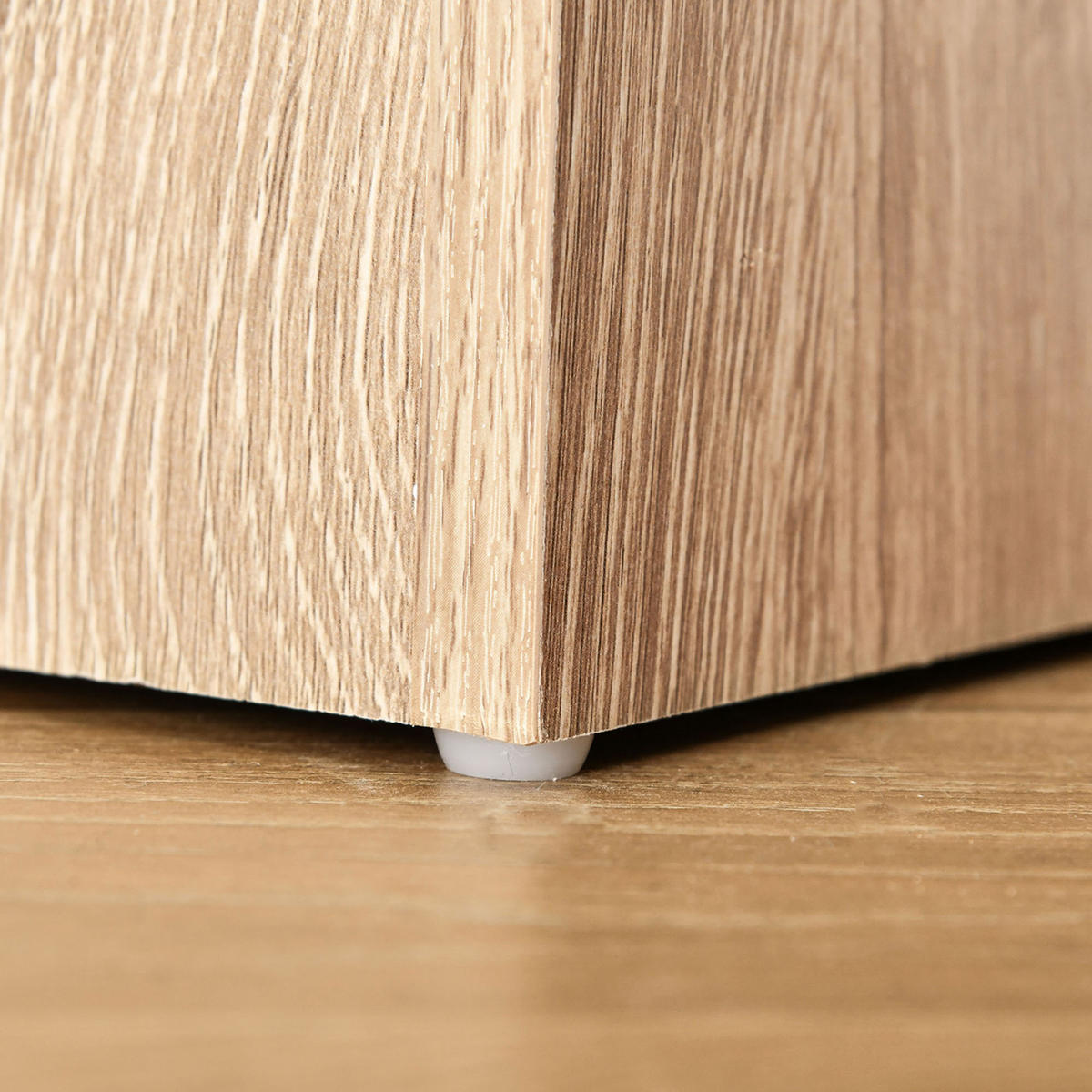 REGAL DE-15561 63/29/176 cm, 3-fach höhenverstellbar Naturholz - Naturfarben, Holzwerkstoff (63/176/29.2cm) - ComfortXL