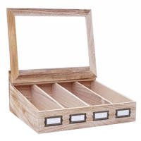 AUFBEWAHRUNGSBOX Braun - Braun, Holz (37/17/33cm) - MCW