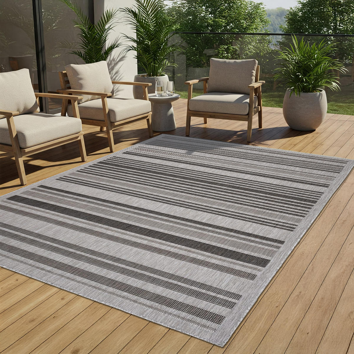 TEPPICH MELISSA Grau 60/200 cm - Grau, Kunststoff (60/200cm) - Tapiso