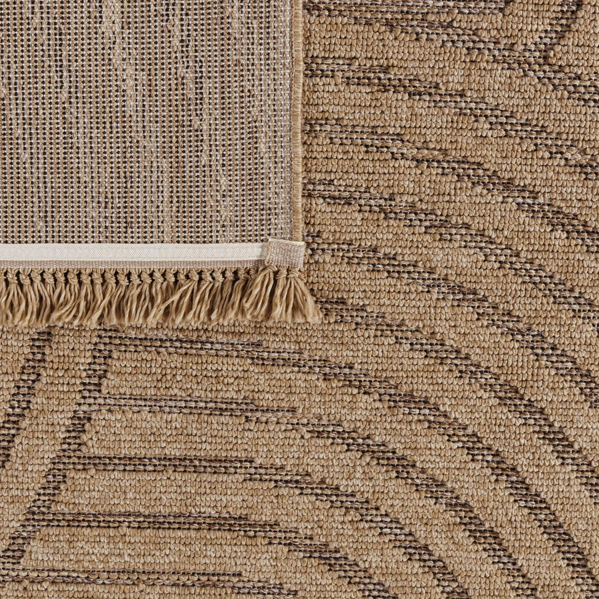 OUTDOORTEPPICH Boho Beige 240 x 340 cm - Beige, Kunststoff (240/340cm) - TT Home