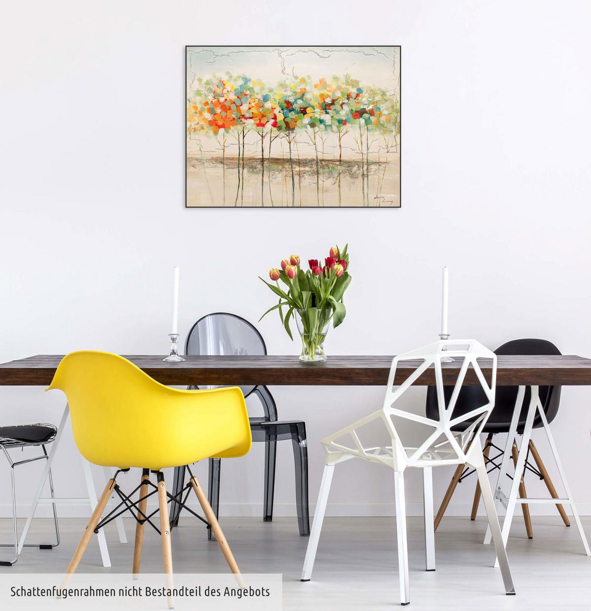 ÖLGEMÄLDE 80/60 cm - Multicolor, Holz/Textil (80/60cm) - KUNSTLOFT