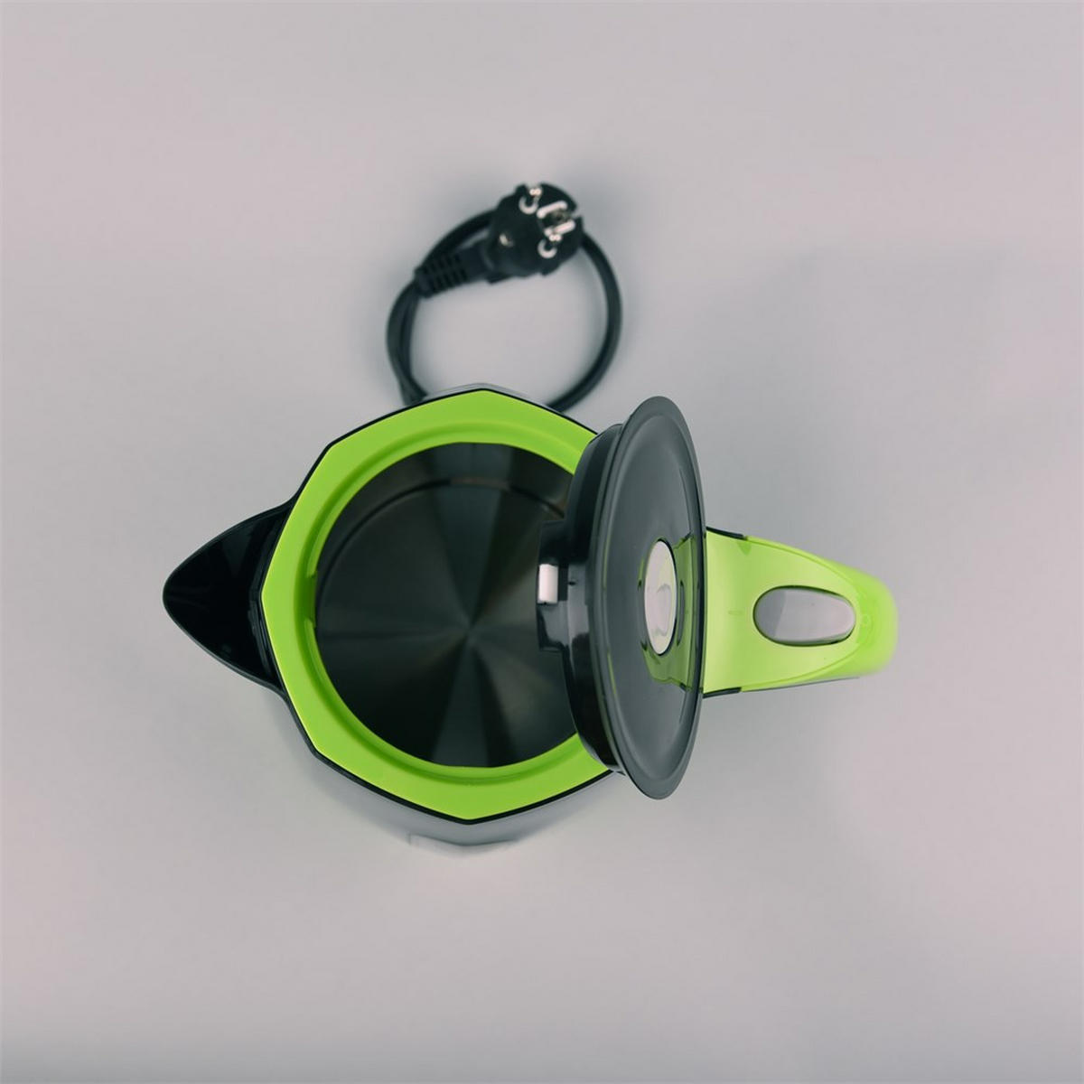 WASSERKOCHER ELEKTRISCH Schwarz 21/17/24 cm MR058BLACK - Schwarz, Kunststoff (17/24/21cm) - Maestro 