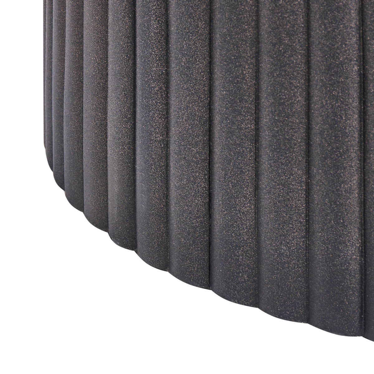 COUCHTISCH 117/117 cm Schwarz Pozza - Schwarz, Keramik (117/117/42cm) - Beliani