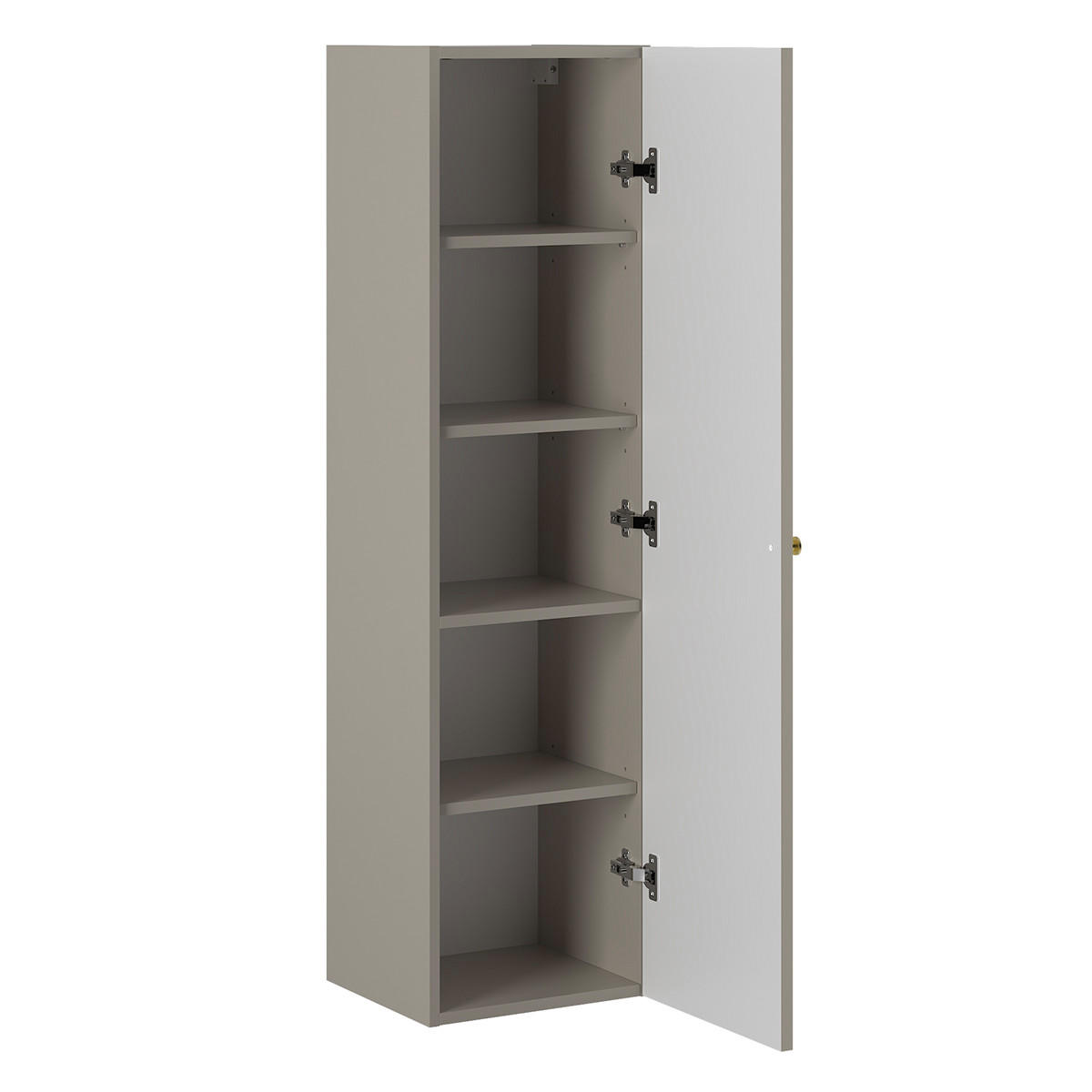 BADMÖBEL Izae 2er-Set Kaschmir - Beige, Holzwerkstoff (80.6/52.2/46.5cm) - Petits-meubles