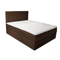 BOXBETT S Deluxe mit 7 Zonen Taschenfedermatratze 4 Größen 10 Farben - Braun, Holz/Holzwerkstoff (180/200cm) - Best For Home