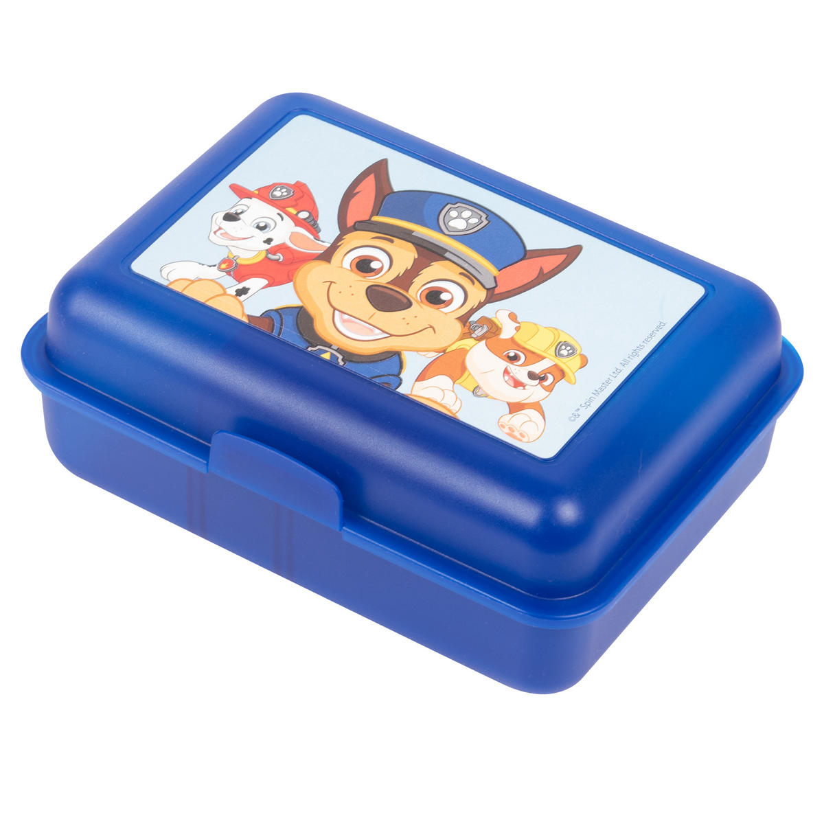 BROTDOSE Paw Patrol Chase, Marshall & Rubble Blau 17,5 x 12,8 x 6,9 cm - Blau, Kunststoff (17.5/6.9/12.8cm) - Paw Patrol