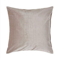 KISSENHÜLLE Samt champagner 45/45 cm - Champagner, Textil (45/45cm) - Homescapes