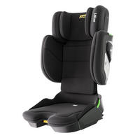 AUTOKINDERSITZ Faltbarer ISOFIX i-Size R129 verstellbare Rückenlehne - Schwarz, Textil (53/78/47cm) - BEXEVUE