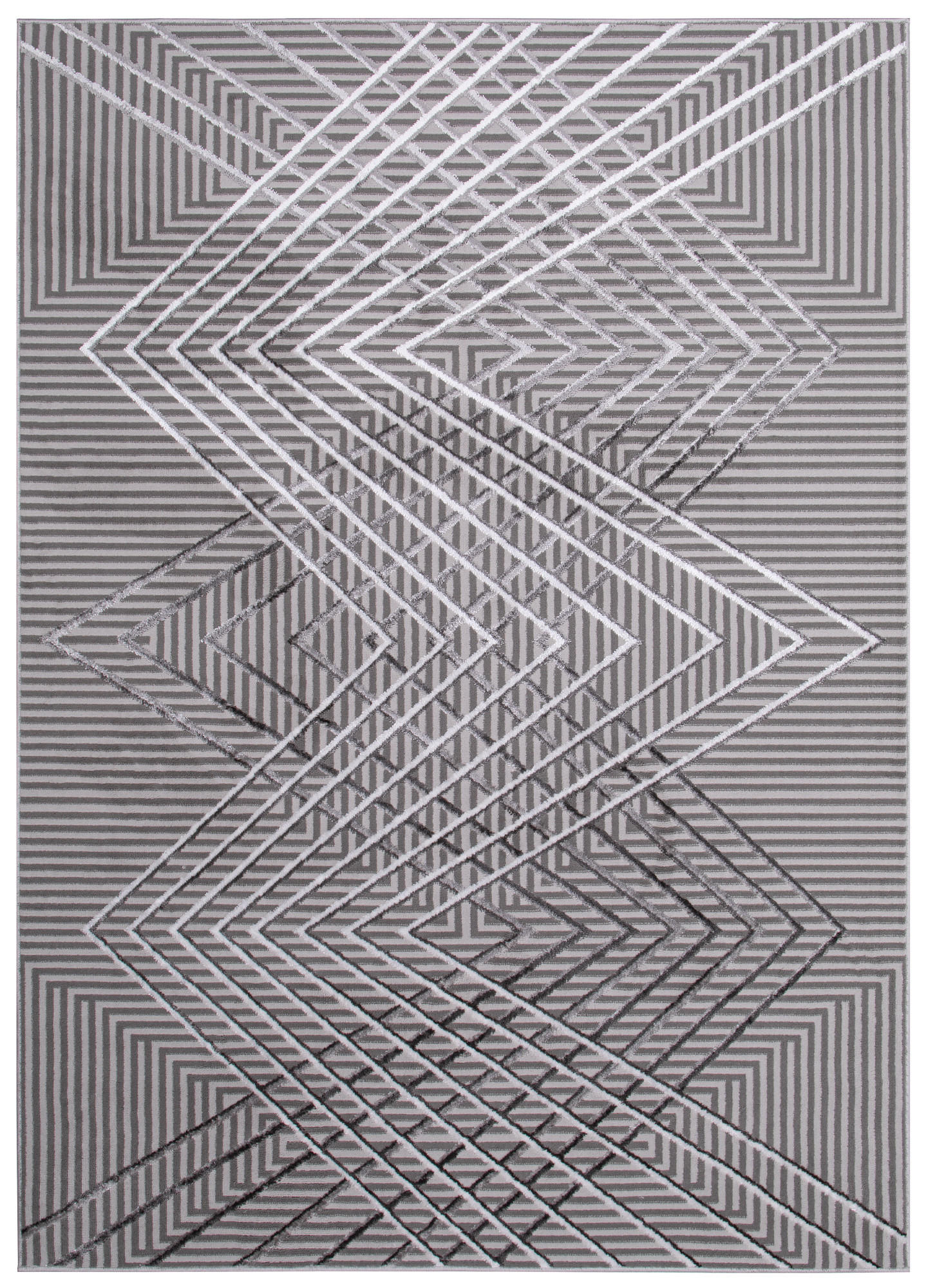 TEPPICH CRYSTAL Grau 300/400 cm - Grau, Textil (300/400cm) - Tapiso