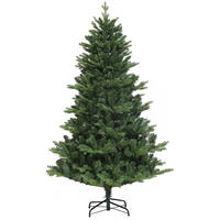 WEIHNACHTSBAUM DE-41577 Naturgetreu, 180 cm, Ø105 cm Grün - Grün, Kunststoff (180cm) - ComfortXL