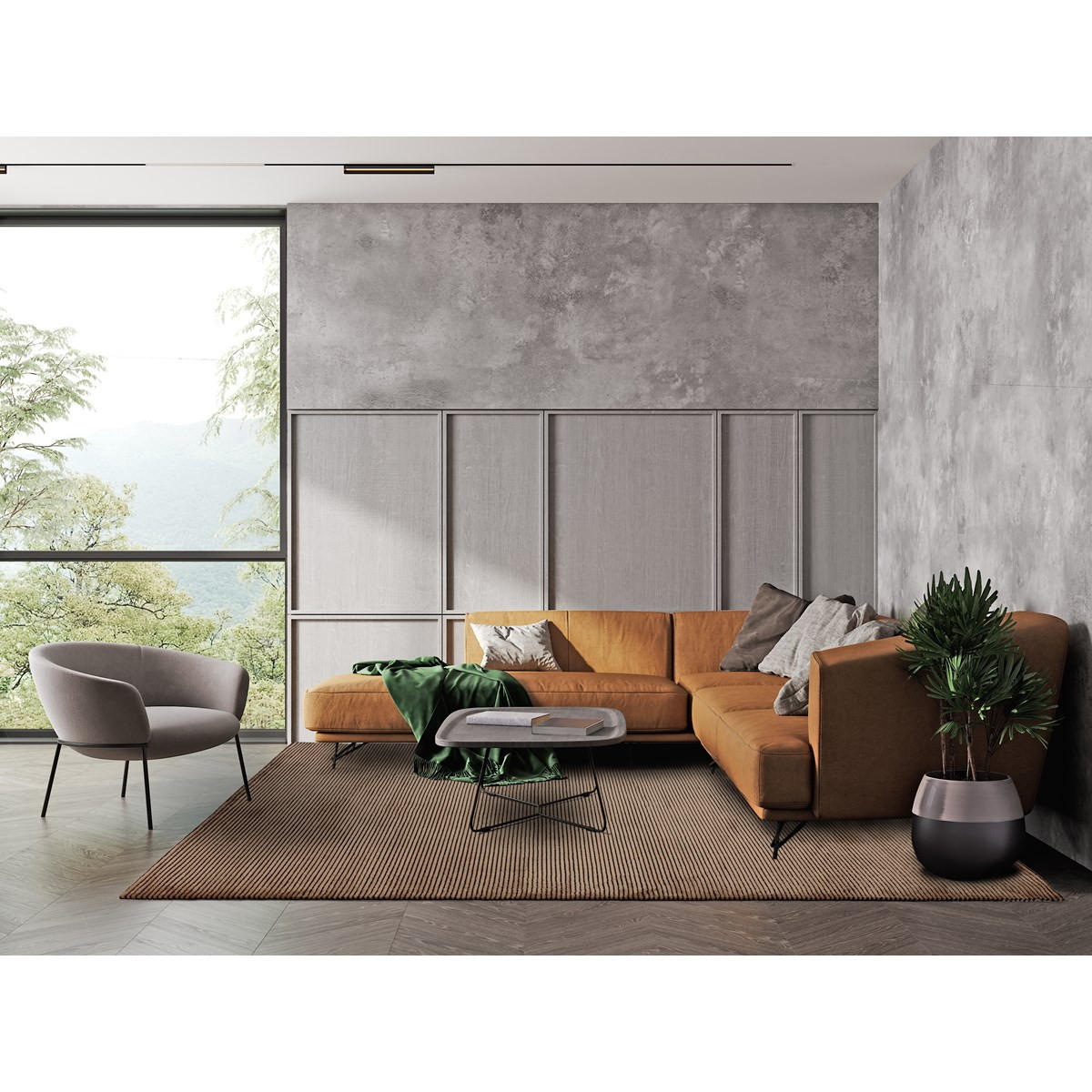 TEPPICH Moderner für Wohn- und Schlafzimmer ZUKA PLAIN Orange 200 x 290 cm - Orange, Textil (200/290cm) - Novatrend