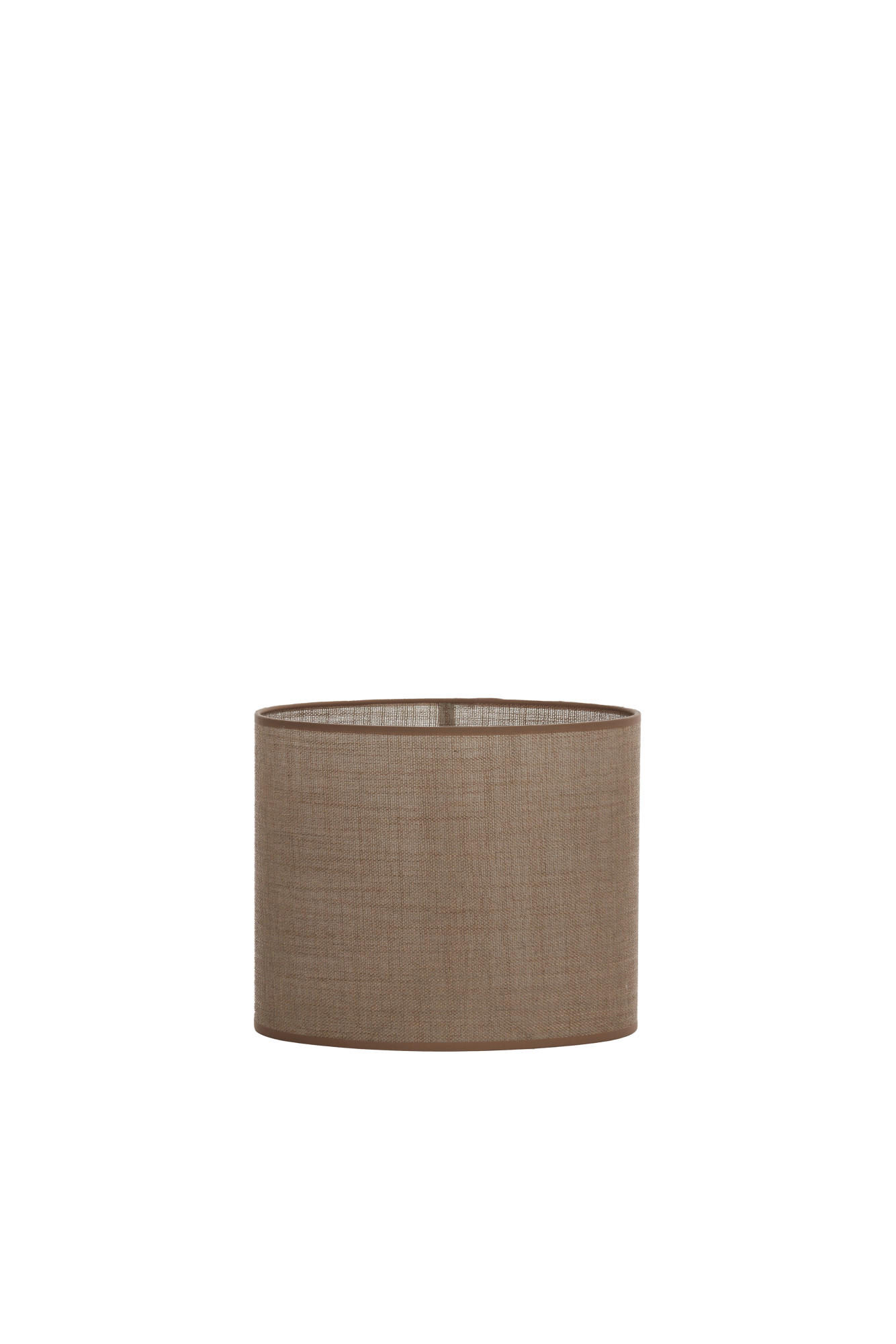LAMPENSCHIRM Caden Braun 30/15/25 cm - Braun, Textil (30/15/25cm) - Light & Living