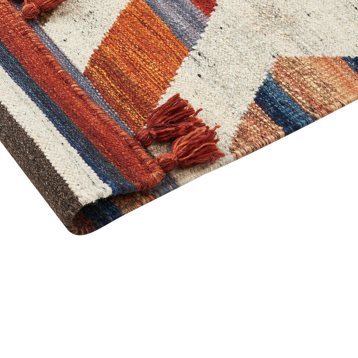 KELIM-TEPPICH Mrgashat 300/200 cm - Multicolor, Textil (200/300cm) - Beliani