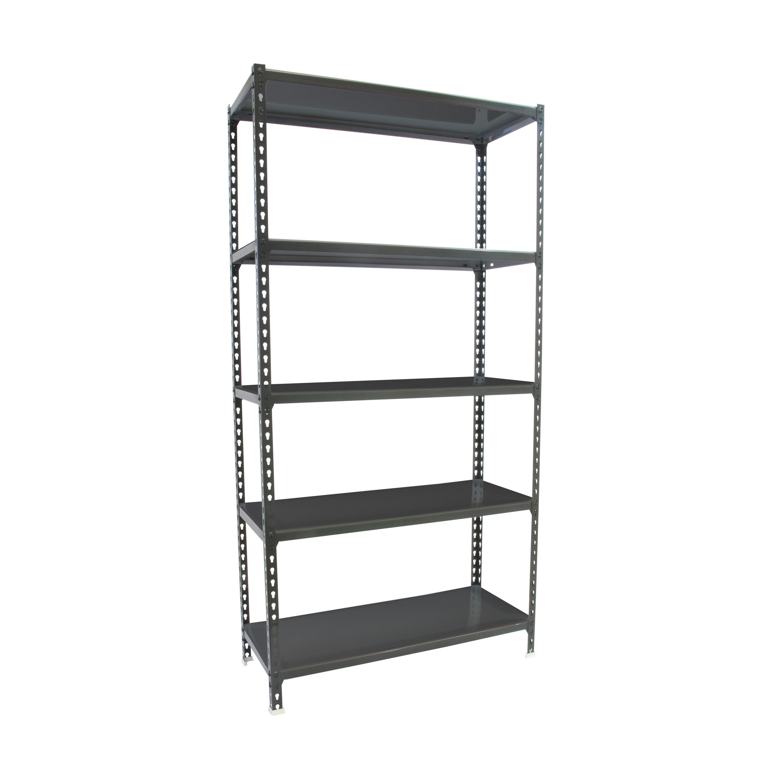 SCHWERLASTREGAL Big Metal Shark HxBxT 200 x 110 x 30 cm Fachlast 200 kg Anthrazit-Anthrazit - Anthrazit, Metall (110/200/30cm) - PROREGAL