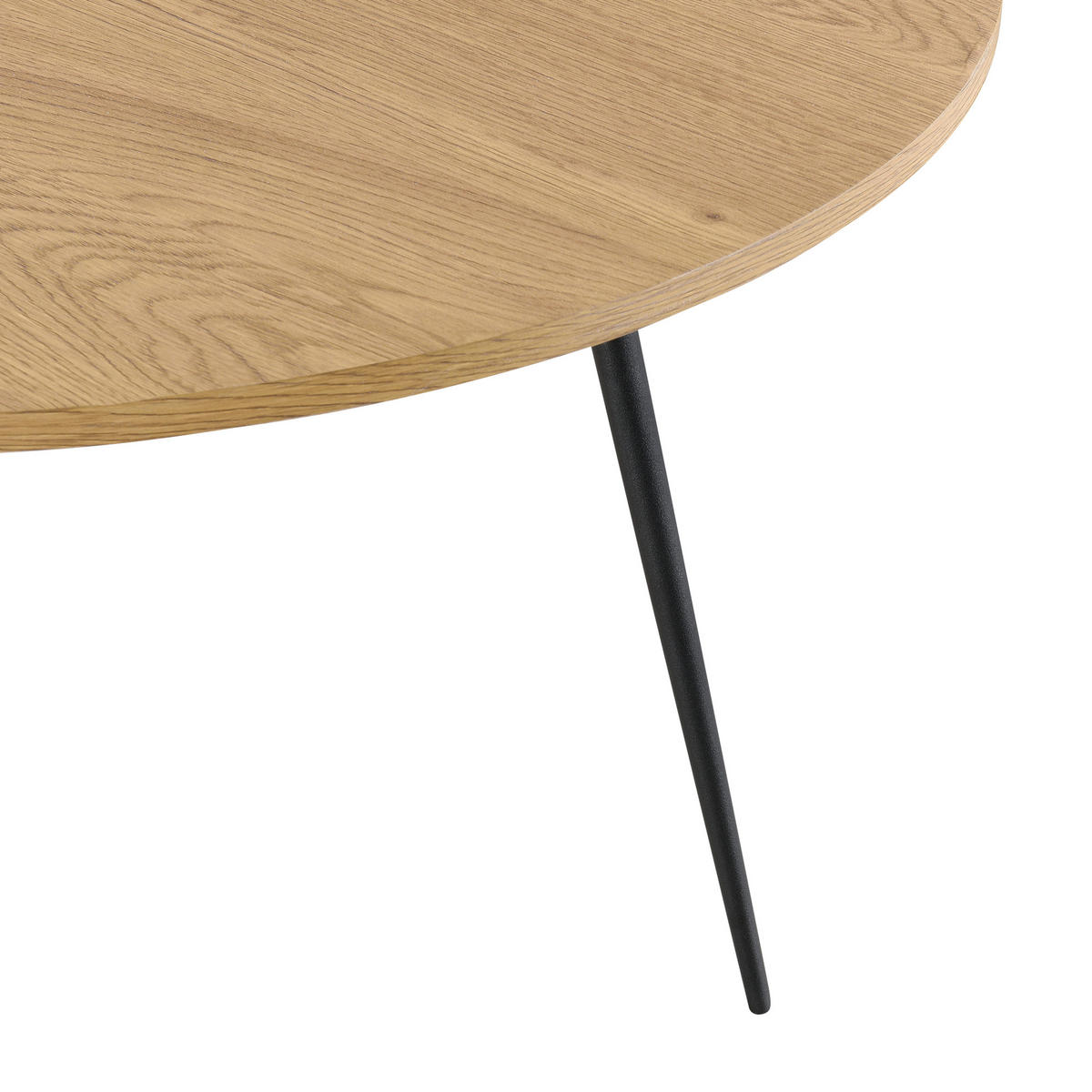 COUCHTISCH Farsund 80/80/40 - Schwarz, Holzwerkstoff (80/80/40cm) - [en.casa]