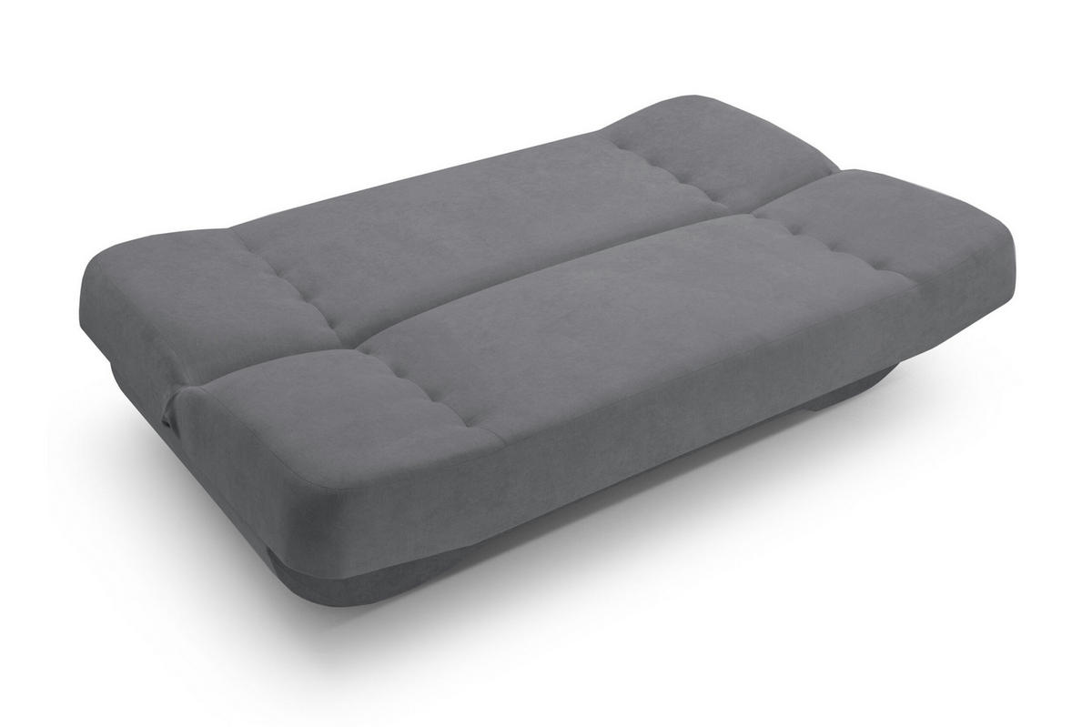 SCHLAFSOFA -PAFOS (Dunkelgrau) - Dunkelgrau, Holz (192/90/87cm) - Möblo