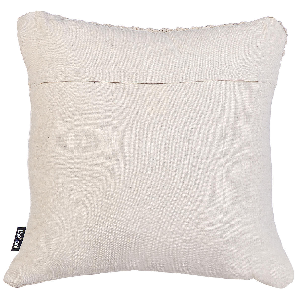 DEKOKISSEN 2er-Set Beige 45/45 cm Bedadi - Beige, Textil (45/45cm) - Beliani