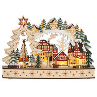 WEIHNACHTS-SCHWIBBOGEN Naturfarben 45.0/12.0/30.0cm - Naturfarben, Holzwerkstoff (12/30/45cm)
