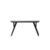 KONSOLENTISCH Quenza Schwarz 160/44/82 cm - Schwarz, Holz (44/82/160cm) - Light & Living