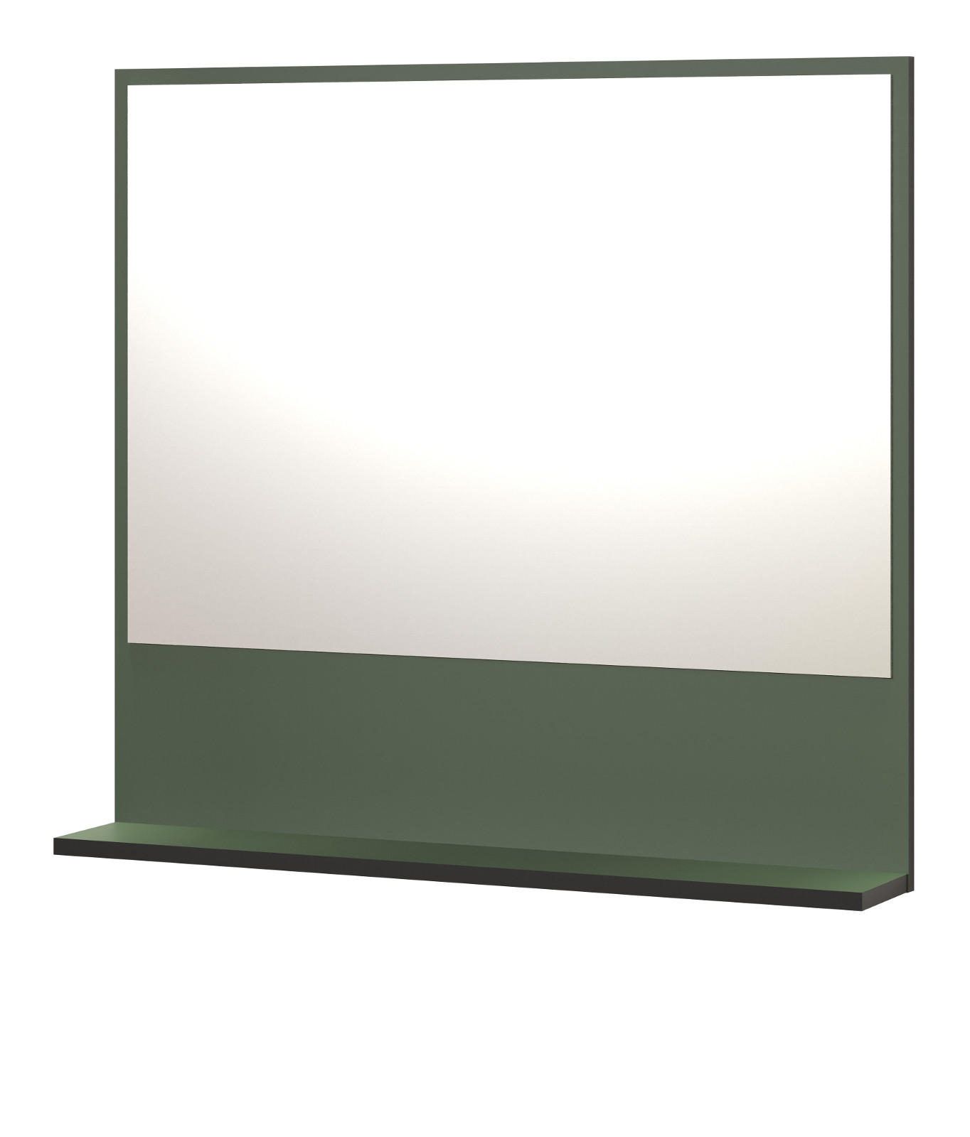 Top.Furn Badspiegel Grün 80x74x14 cm