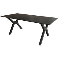 GARTENTISCH Granada - Grau, Metall (200/90/76cm) - Mr. Deko