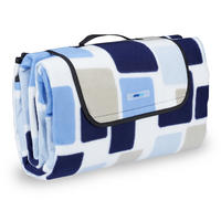 PIKNIK odeja - večbarvno, kovina/tekstil (200/200cm) - Relaxdays