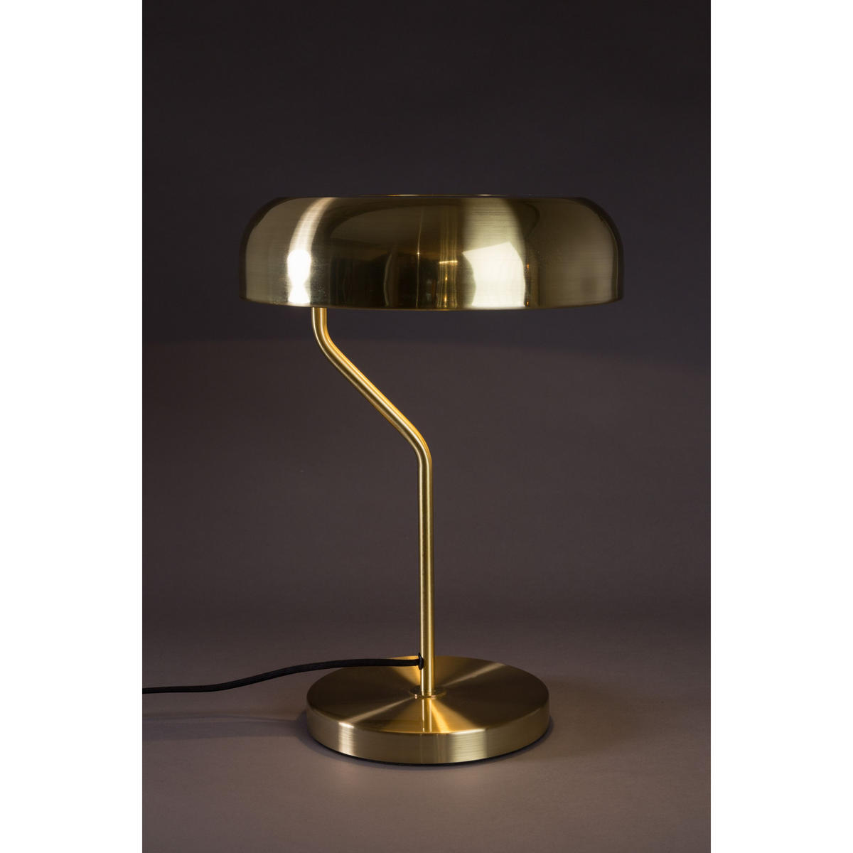 TISCHLAMPE Eclipse Gold - Goldfarben, Metall (30/30/42cm) - Dutchbone