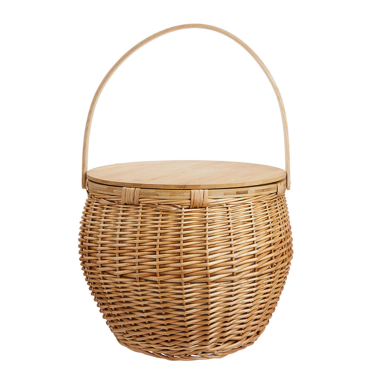 PICKNICKKORB The Great Outdoors - Braun, Naturmaterialen/Keramik (38/32/38cm) - Butlers