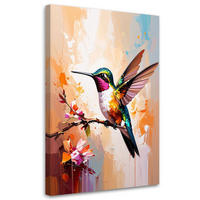 LEINWANDBILD Tiere 70x100cm - Beige, Textil (70/100cm) - Feeby