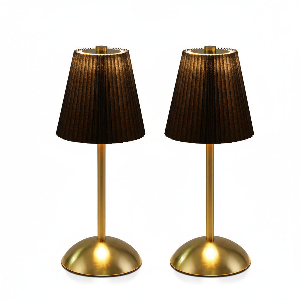 LED TISCHLAMPE Helixis 11.5/11.5/30 - Schwarz, Metall (11.5/11.5/30cm) - ZMH